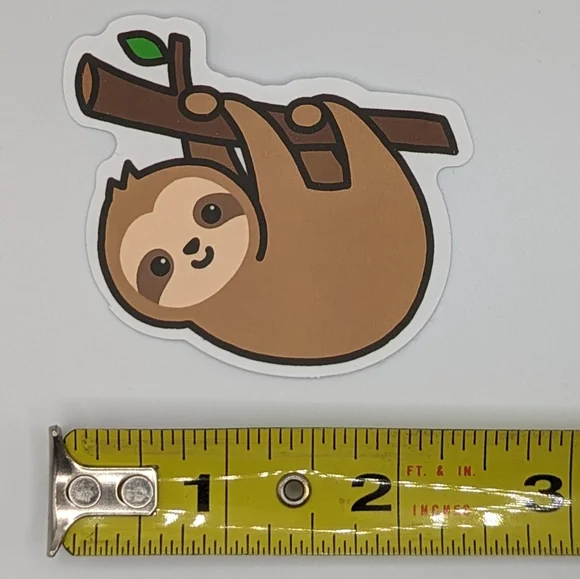Sloth Sticker - Picture 2 of 2